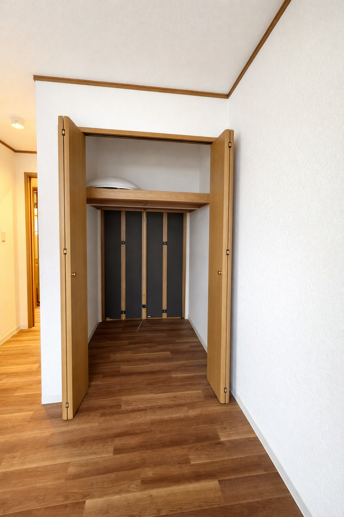 ウォークインスルークローゼット